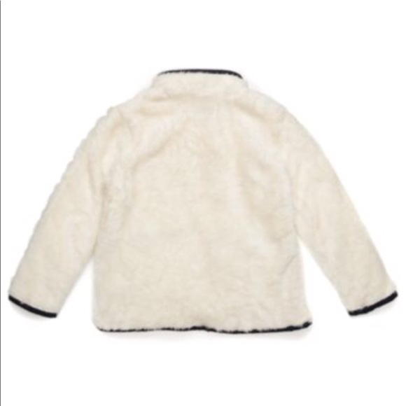 Toddler boys plush full zip jacket - Picture 2 of 3